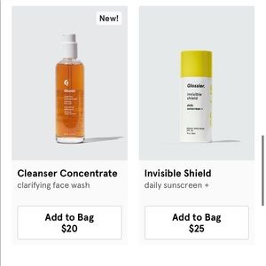Glossier promo code!